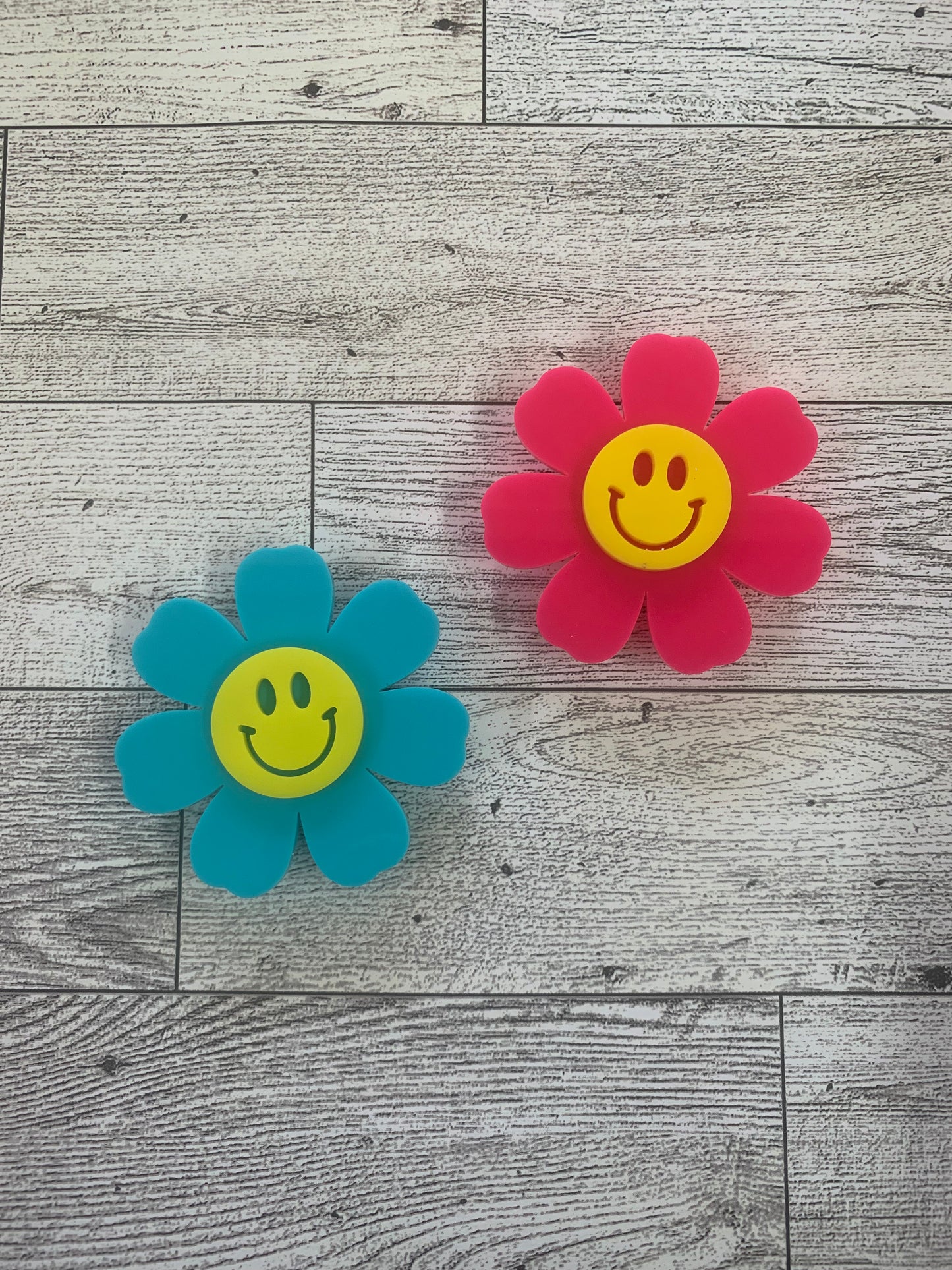 Smiley Flower Bag Charm