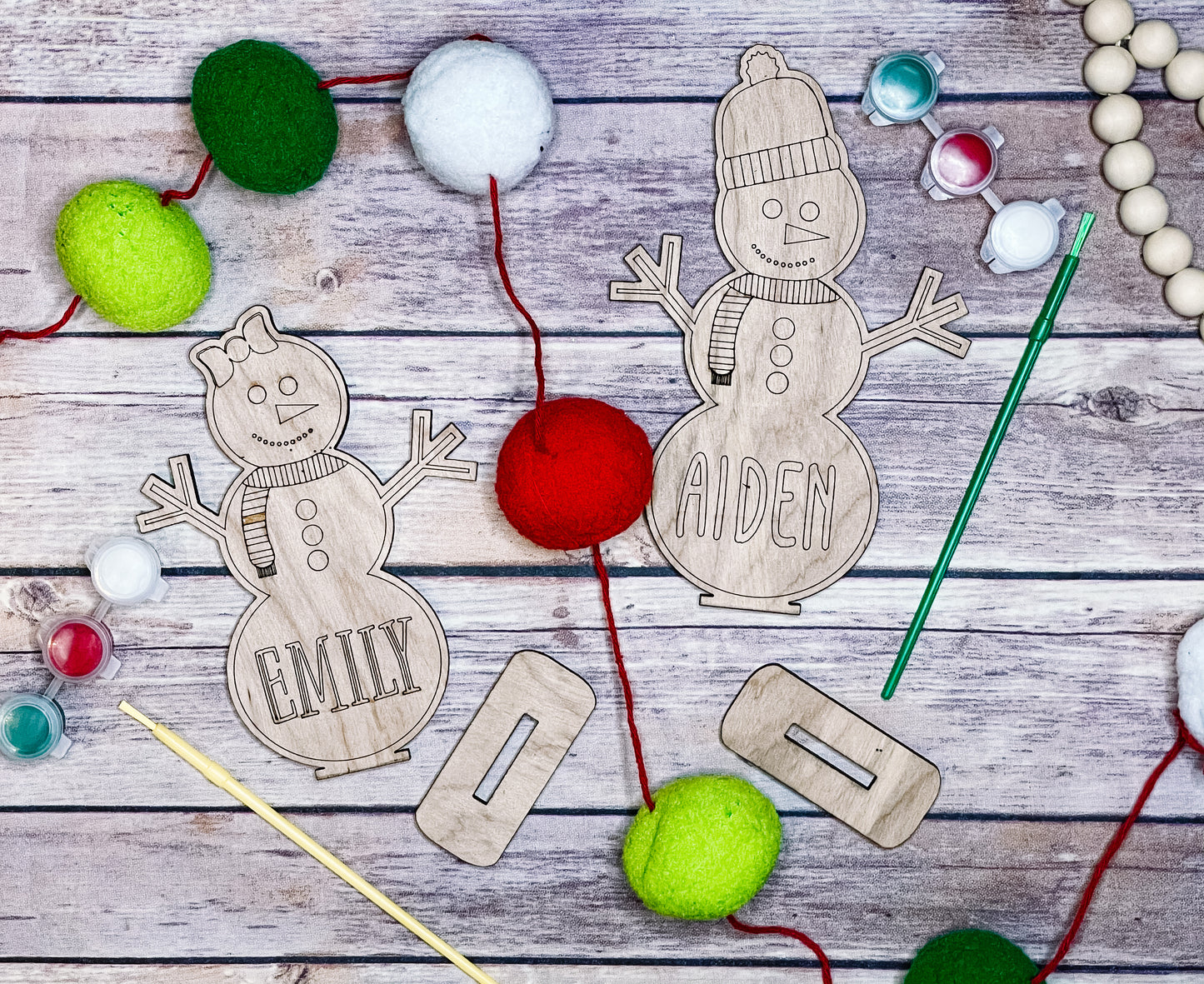 Snowman DIY Paint Kit