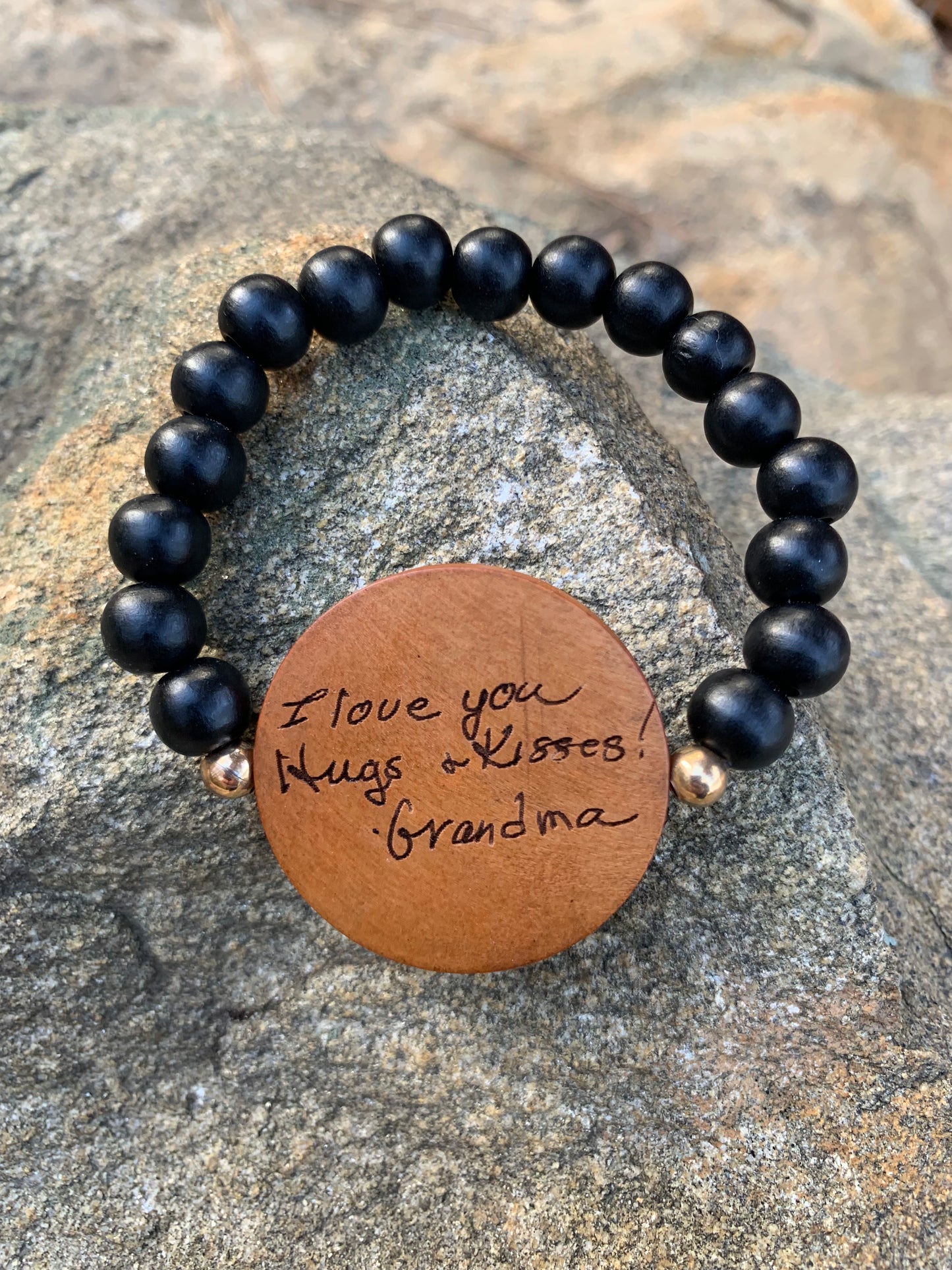 Loved Ones Handwritten Note Bracelet