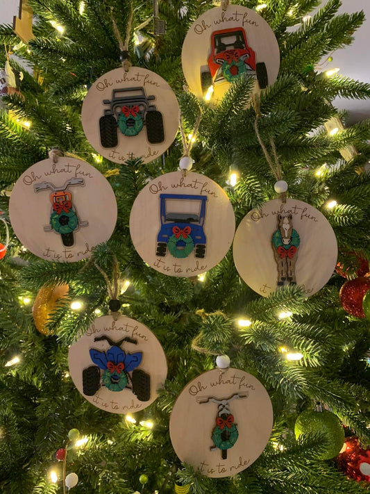Oh What Fun Ornament