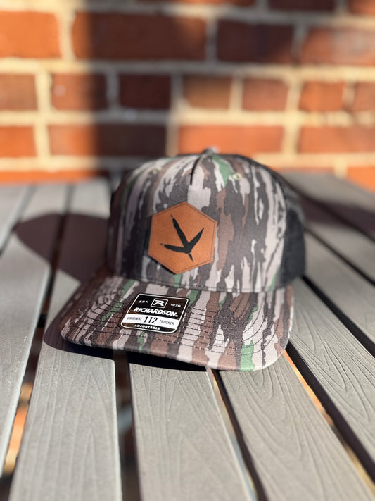 Turkey Leather Patch Hat