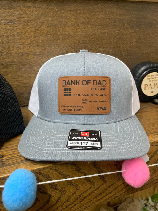 Bank of Dad Patch Hat