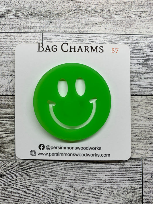 Smiley Bag Charm