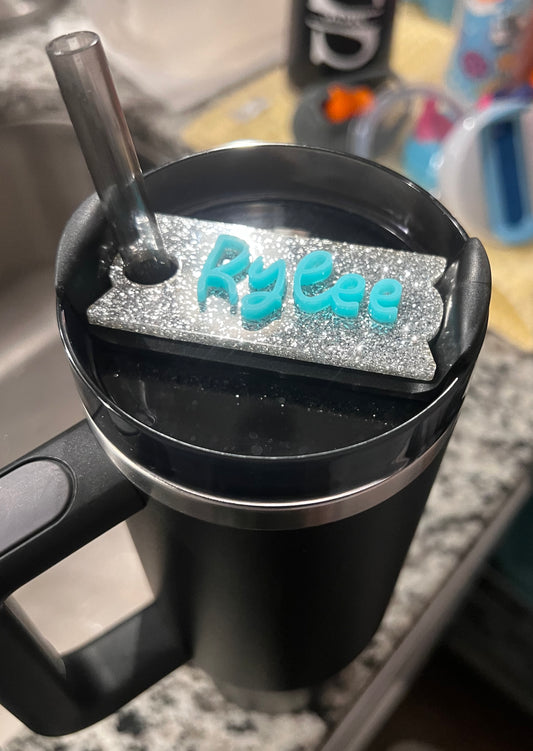 Stanley Quencher H2.0 Name Topper 20oz, 30oz, and 40oz. DOES NOT FIT DUPES