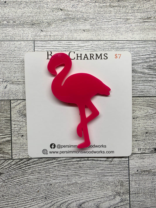 Flamingo Bag Charm
