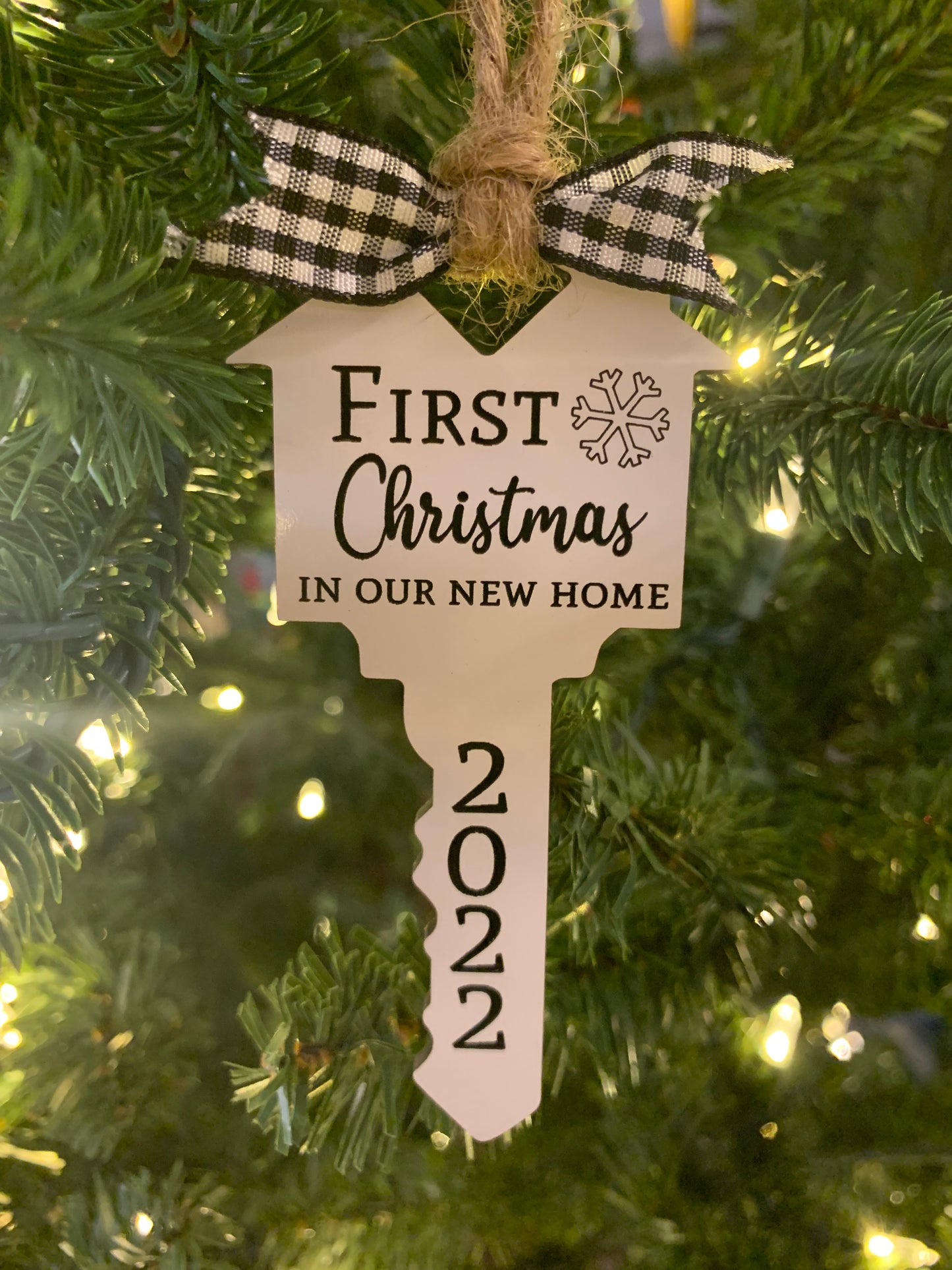 First Christmas in Our New Home Ornament