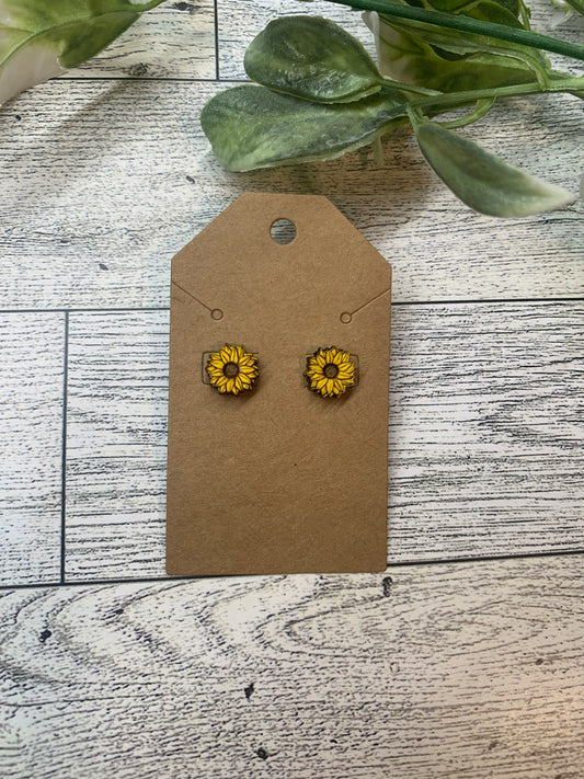 Sunflower Studs