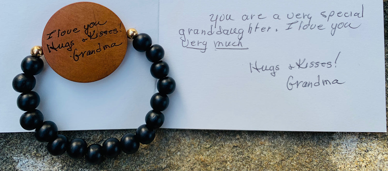 Bracelet with loved ones handwriting Clearance