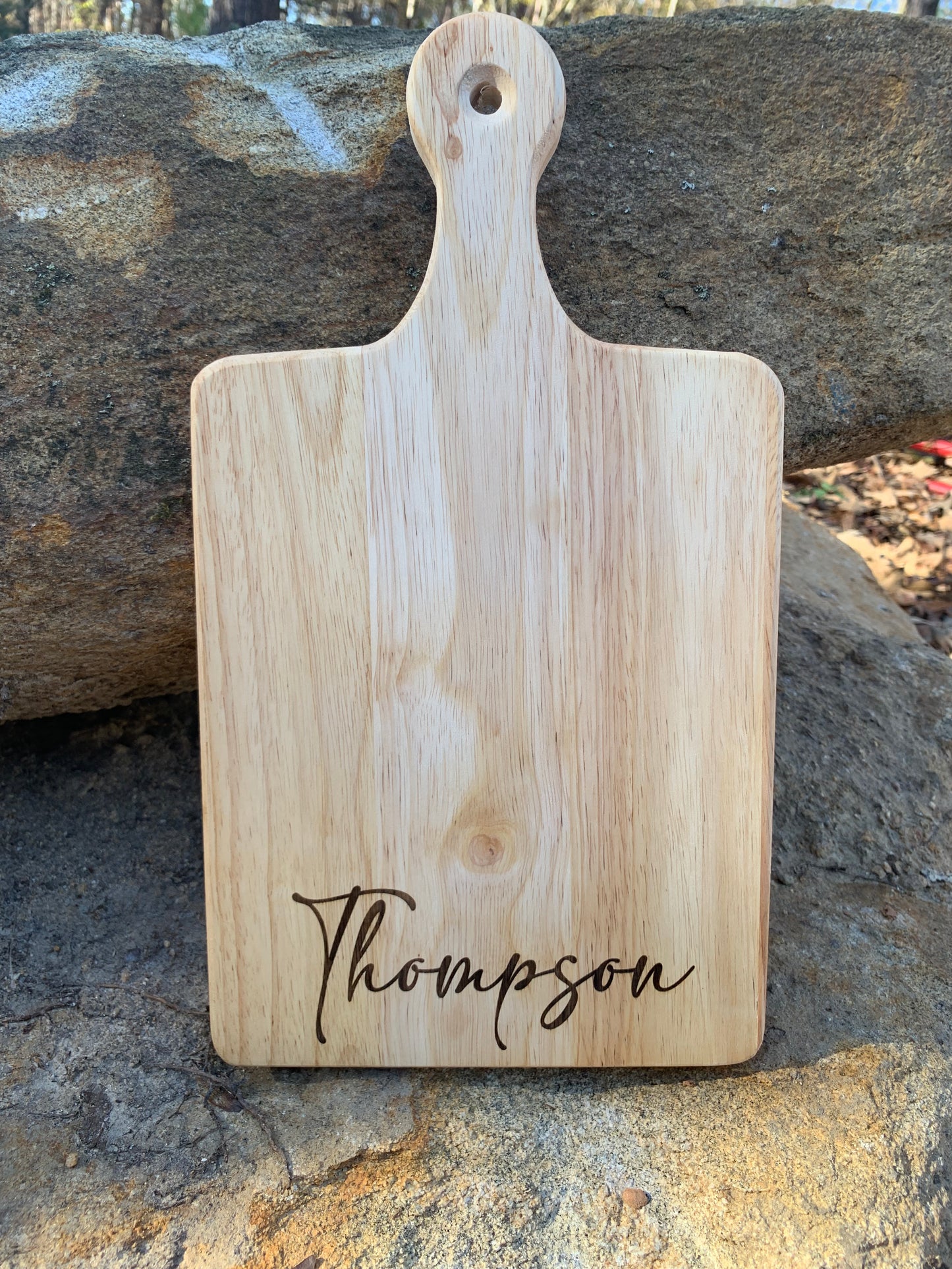 Last Name Cutting Board