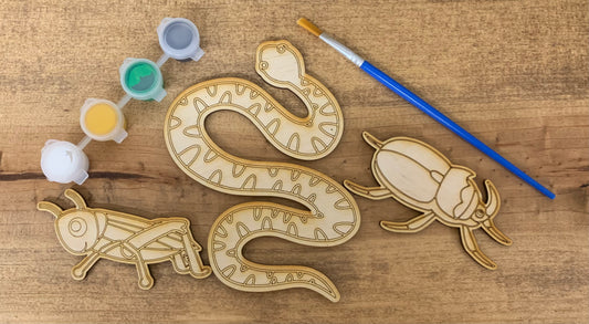 Critters- Kids DIY Paint Kit