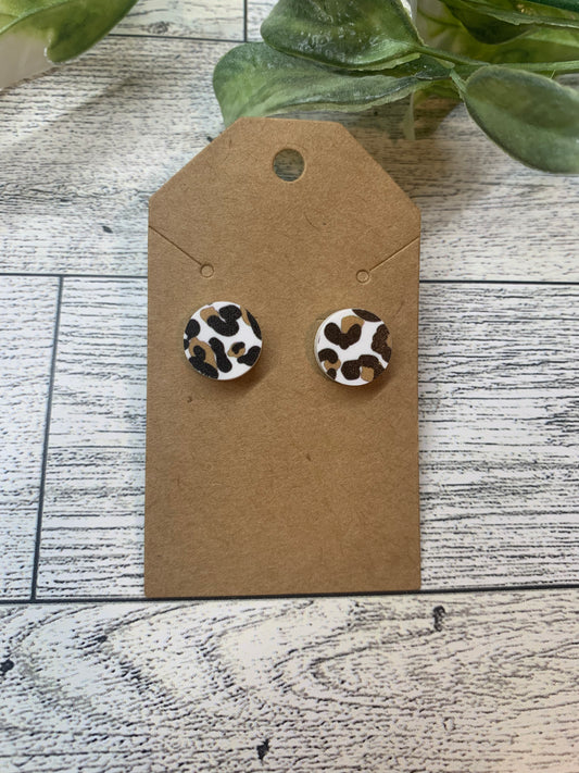 Leopard Studs